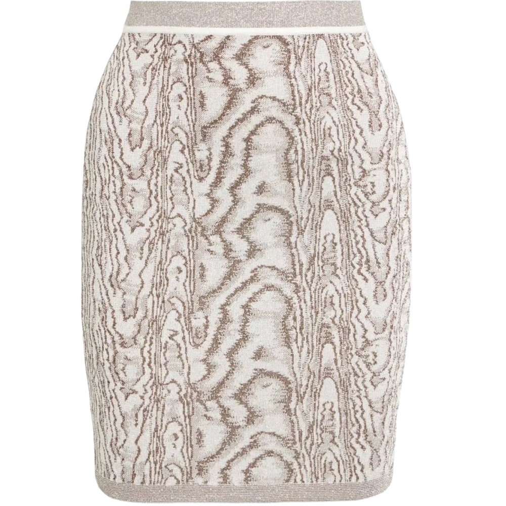 NWT MISSONI Metallic Jacquard knit mini skirt